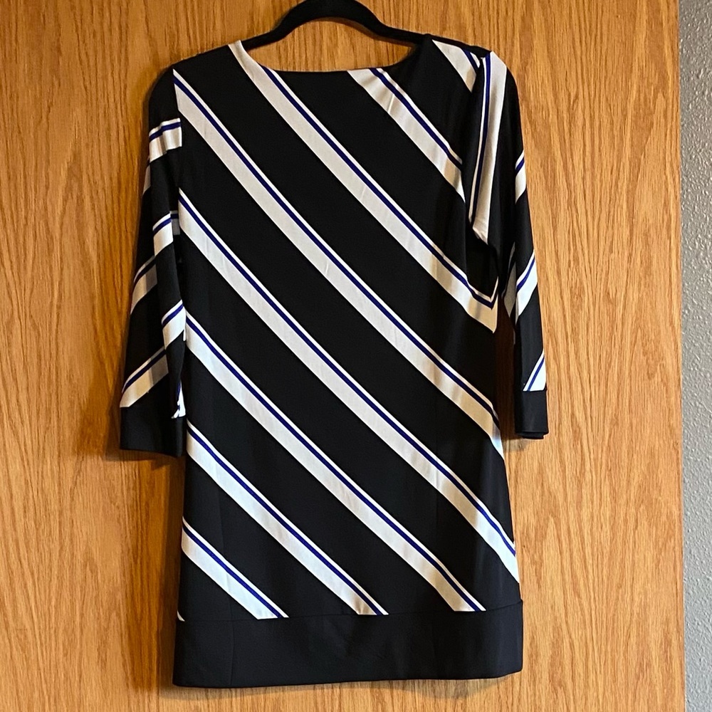 Small Long White Black Market Dress Shirt